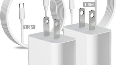 Este paquete de dos cargadores de 20W compatibles con iPhone y Android se encuentra por solo 199 pesos en Amazon México