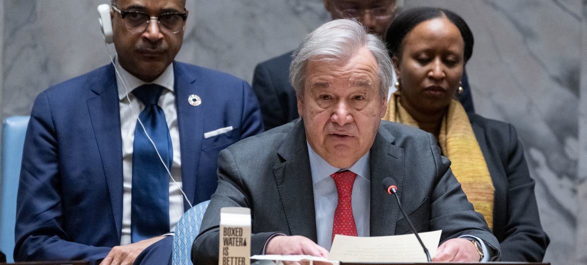 Guterres: el Consejo de Seguridad es responsable de que funcione la cooperación entre los países, no de desmembrarla