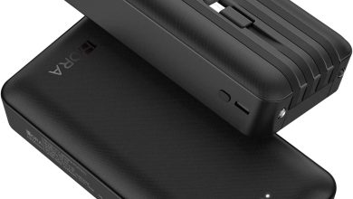 Esta powerbank tiene una capacidad brutal de 20,000 mAh y cuatro cables compatibles con múltiples dispositivos por solo 295 pesos