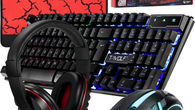 Este kit para gaming tiene un cupón que lo dejan por 420 pesos en Amazon México: con audífonos, mouse, mousepad y teclado mecánico