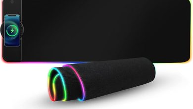 Este útil mousepad extra grande con luz RGB también tiene carga inalámbrica de 15W para cualquier smartphone por solo 399 pesos