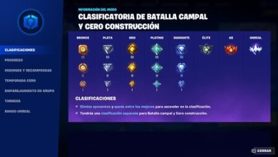 'Fortnite' cambia su sistema de juego para siempre: este es el nuevo modo clasificatoria, con rangos a escalar para con y sin construcción