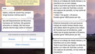 2,000 pesos diarios por dar likes en YouTube: la estafa en WhatsApp que con mensajes masivos llega a todo México