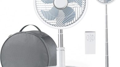 Combate el calor con este ventilador portátil recargable que actualmente se encuentra con su precio mínimo histórico en Amazon México