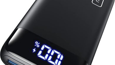 Esta brutal powerbank tiene 20,000 mAh de capacidad, tres puertos USB y 22W de carga rápida por solo 448 pesos en Amazon México