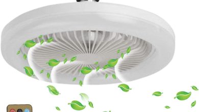 Este es uno de los mejores socket fan de Amazon México: tiene luz regulable, control remoto y tres niveles de velocidad
