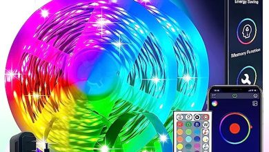 Llena de color tu estudio o habitación con esta tira de luces LED de 30m con Bluetooth y control remoto por sólo 354 pesos en Amazon México