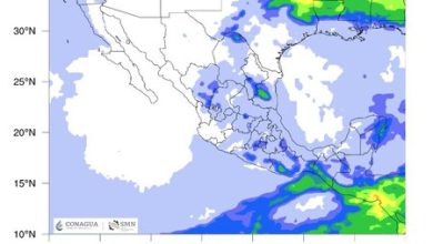 Sigue la tercera onda de calor en México, con temperaturas de hasta 45 °C, pero con lluvias y granizo en algunas regiones del país