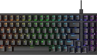 Teclado mecánico compacto, retroiluminado y con salida USB-C desde 454 pesos y MSI en Amazon México: compatible con PC, Mac y tablets