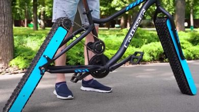 Alguien se empeña en demostrar que las bicicletas sin ruedas tradicionales funcionan: y sí, sí funcionan