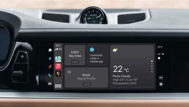 Apple CarPlay ahora es más funcional en los Porsche: la integración se amplió para poder controlar más cosas desde un iPhone