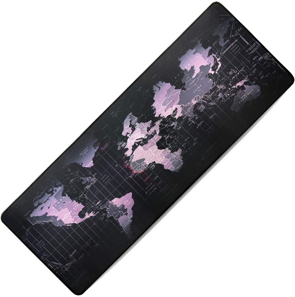 Increíble mousepad para gaming con diseño de mapamundi por solo 99 pesos en Amazon México: con diseño resistente y superficie de fricción