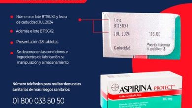 Hay lotes falsos de aspirina circulando en México: Cofepris da las claves para identificarlos