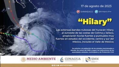 La amenaza para agosto se llama Hilary, ya es huracán y estos son los estados de México que afectará