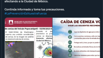 En la CDMX se anticipa la caída de ceniza del Popocatépetl: estas son las alcaldías afectadas y las recomendaciones que se deben tomar