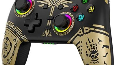 Este control para Nintendo Switch con diseño de ‘Zelda: Tears of the Kingdom’ tiene un preciazo en AliExpress por 308 pesos