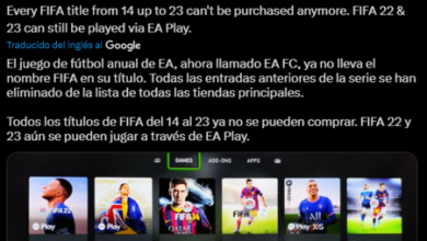 ‘FIFA’ desaparece con todos sus versiones: Electronic Arts solo permite comprar ‘EA Sports FC 24’