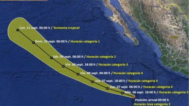 Jova se convierte en huracán categoría 2: estos serán los estados afectados en México y así avanzará hasta convertirse en categoría 4