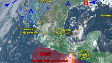 Llega a México la onda tropical 25: provocará lluvias y hasta caída de granizo, estos son los estados afectados