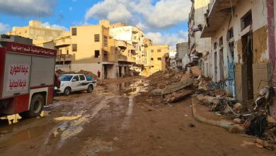 Los supervivientes de las inundaciones de Libia se enfrentan al trauma