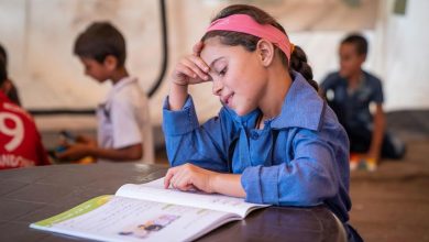 Más de siete millones de niños refugiados no van a la escuela
