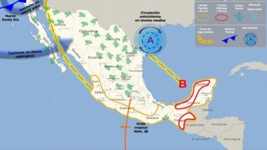 México tendrá un nuevo frente frío para el fin semana, ruta y estados afectados: pronóstico de clima para el país hasta el 3 de octubre