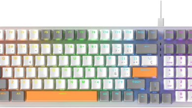 Teclado mecánico Gamer K3: 10 efectos de iluminación, teclas en español y tamaño compacto por solo 565 pesos en Amazon México