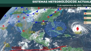 Un nuevo frente frío se acerca peligrosamente a México y ayuda a que haya lluvias fuertes y chubascos: estos son los estados afectados