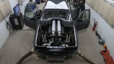 Alguien pensó que era una gran idea meter el motor de un tanque a un Ford, lo increíble es que funciona