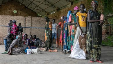 El hambre amenaza a los sursudaneses que huyen de la violencia en Sudán