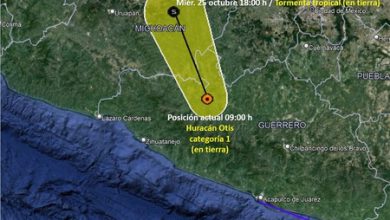 El huracán Otis impactó con fuerza en Acapulco y provoca lluvias en estos seis estados: ruta en vivo