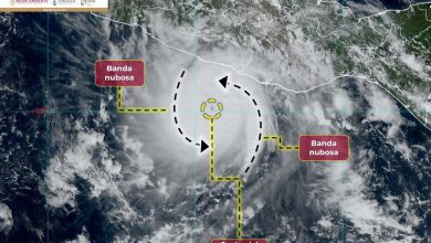 El huracán Otis sigue subiendo de intensidad y ya es categoría 2: tocará tierra el miércoles y esta es su ruta en México