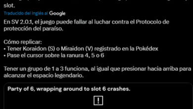 El juego se puede bloquear en la batalla final: ‘Pokémon Escarlata y Púrpura’ tiene un error grave que no te dejará terminar la aventura