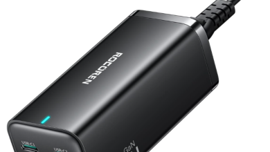 Este cargador de 100W tiene cuatro puertos USB y doble promoción en Amazon México lo que deja su precio en 519 pesos