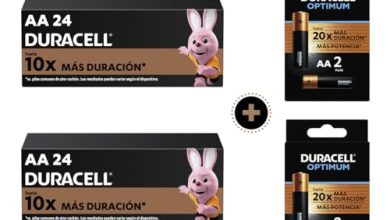 Este paquete de pilas Duracell incluye 48 pilas AA más cuatro de alto rendimiento de regalo y tiene casi 500 pesos de descuento en Amazon