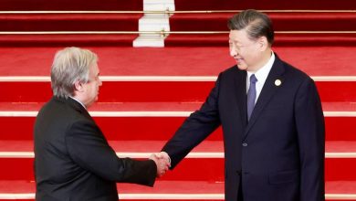 Guterres pide a China garantizar que sus proyectos de infraestructura de la Nueva Ruta de la Seda sean verdes