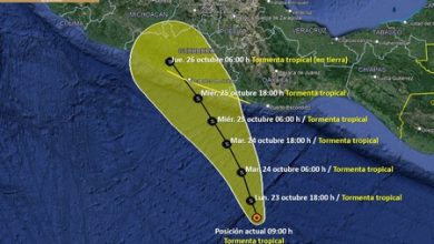 La tormenta tropical Otis llega a México con lluvias y rachas de viento: ruta y estados afectados