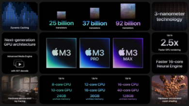 M3, M3 Pro y M3 Max: ray tracing y brutal eficiencia energética en los nuevos monstruos de Apple que hacen temblar a Intel y AMD