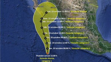 Norma se convierte en huracán categoría 1: este será su recorrido en los próximos días y los lugares donde impactará en México