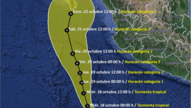 Se forma Norma, una nueva tormenta tropical que se convertirá en huracán en menos de 48 horas: así impactará a México