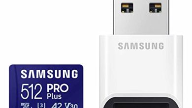 Esta microSD de Samsung con 512 GB y lector de tarjeas incluido es ideal para guardar videos, fotos y hasta juegos