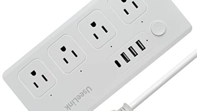 Este multicontacto es perfecto para cargar tu iPhone gracias a su puerto USB-C de 40W y tiene protección contra sobretensiones