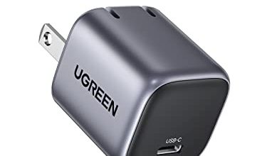 Mini cargador Ugreen de 20W perfecto para tu iPhone o Android por solo 265 pesos
