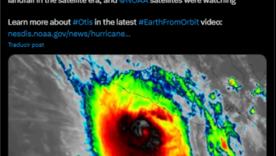 Otis fue el huracán más fuerte del Pacífico en tocar tierra desde que existen los satélites, según NOAA