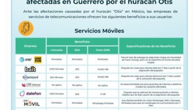 Telcel, AT&T, Movistar y Bait regalan datos móviles y llamadas para afectados por huracán Otis en Acapulco: lo que hay que saber