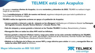 Telmex, Izzi y Totalplay se unen para ayudar en Acapulco, México: condonarán pagos hasta que acabe 2023