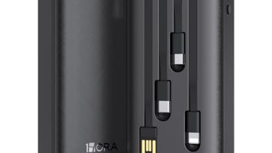 Además de tener una gran capacidad de 20,000 mAh, esta power bank tiene cables integrados por menos de 295 pesos en Amazon México