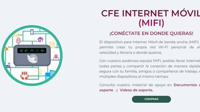 CFE MiFi: dónde y cómo comprar el dispositivo que nos dará internet móvil en todos lados