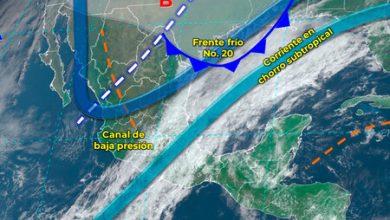 El frente frío 20 ya está en México y se acompaña de una masa de aire polar que hará caer nieve en estos estados