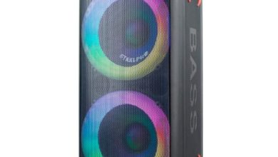 Este bafle Steelpro tiene una de las mejores relaciones precio potencia costando menos de 1,300 pesos en Amazon México